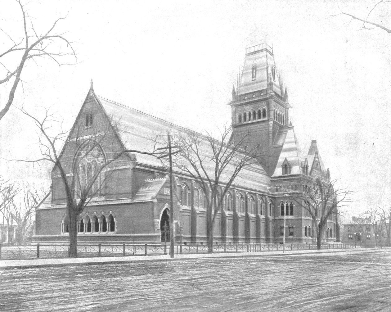 Memorial Hall, Cambridge, Massachusetts, EUA, c1900. de Unbekannt