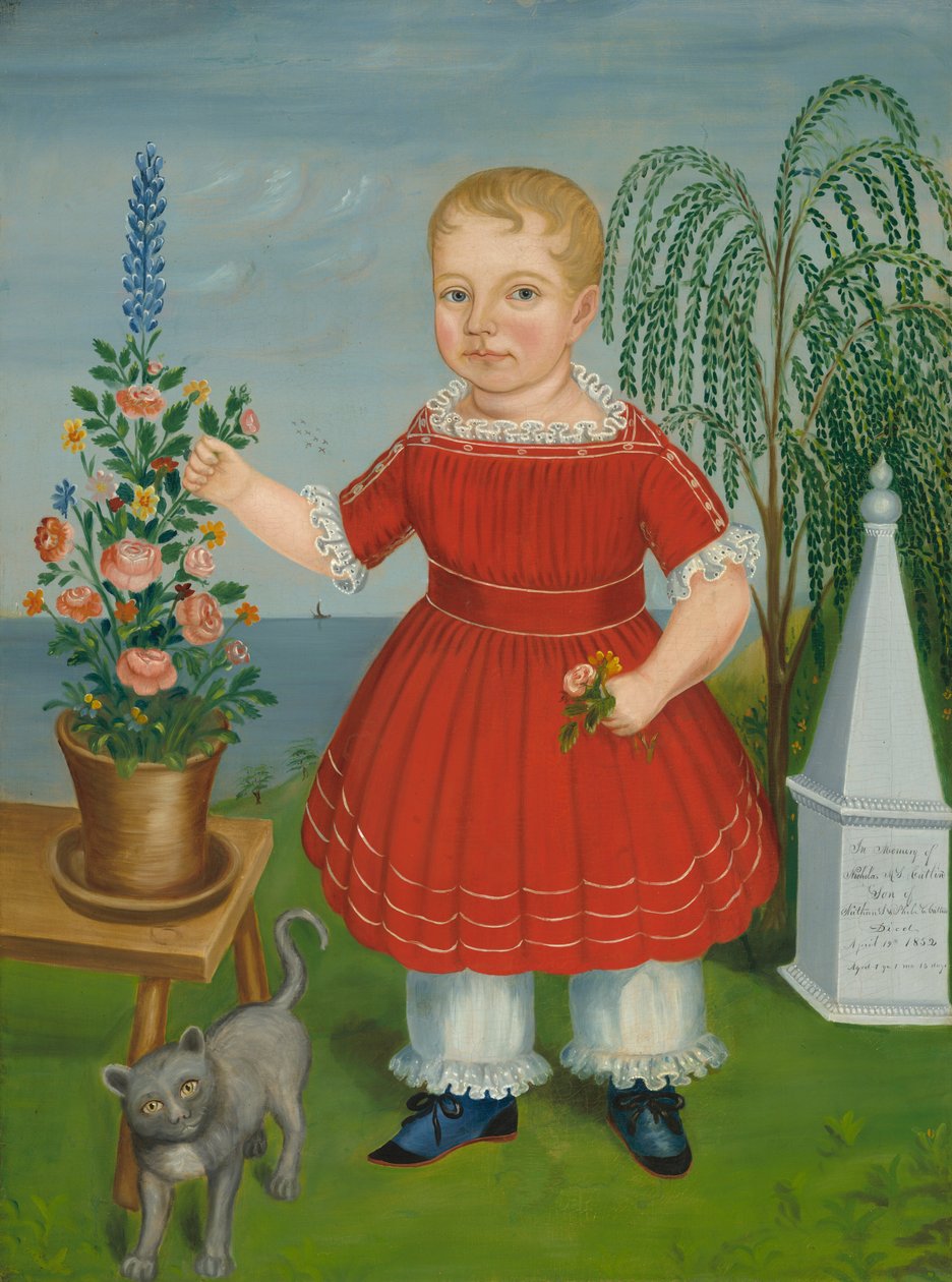 Memorial a Nicholas M. S. Catlin, c. 1852. de Unbekannt