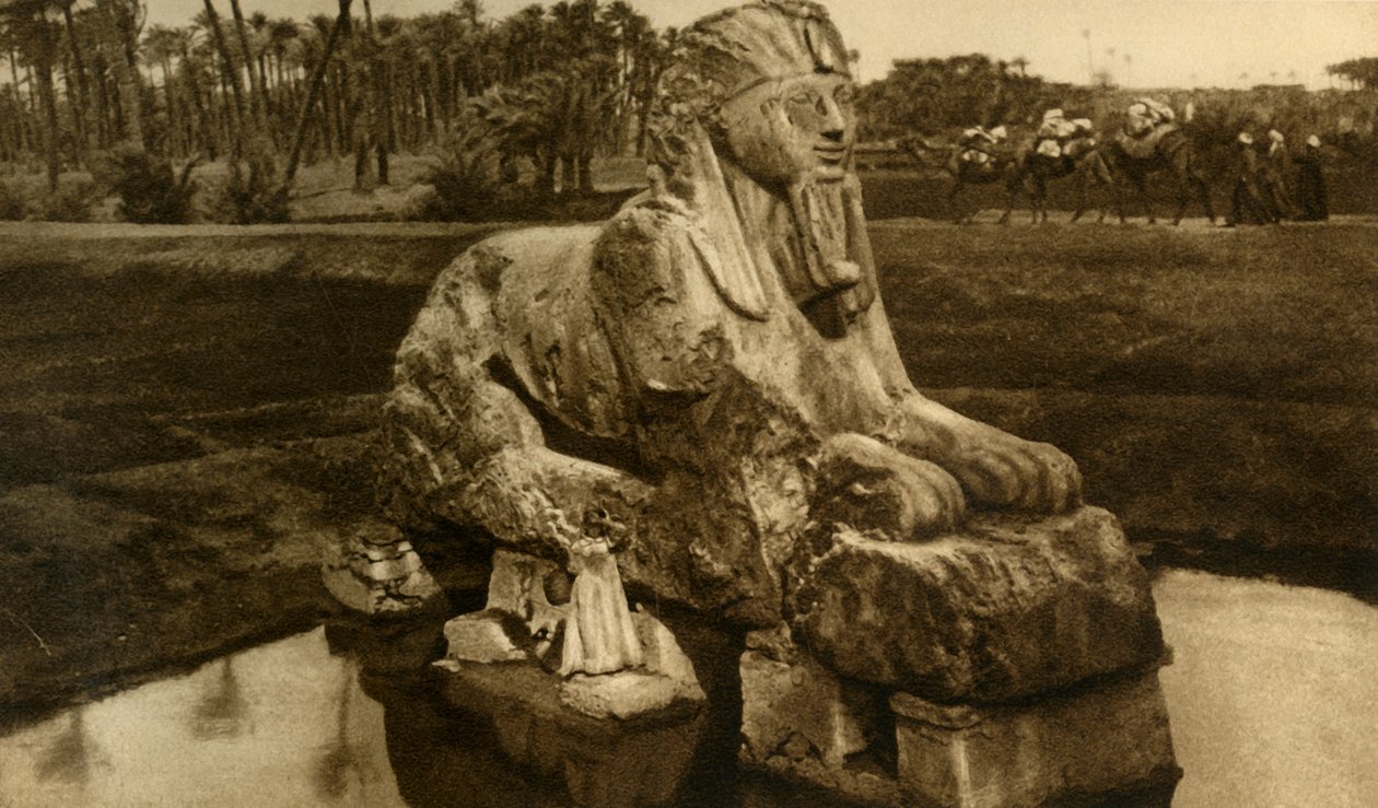 Memphis - a esfinge de alabastro, c1918-c1939. de Unbekannt