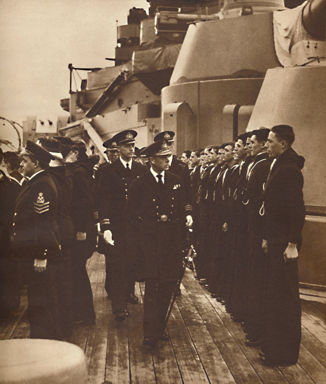 Homens do HMS Royal Oak, 1937 de Unbekannt