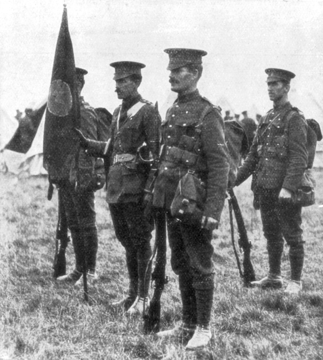 Homens da princesa Patricias, infantaria leve canadense, 1915 de Unbekannt