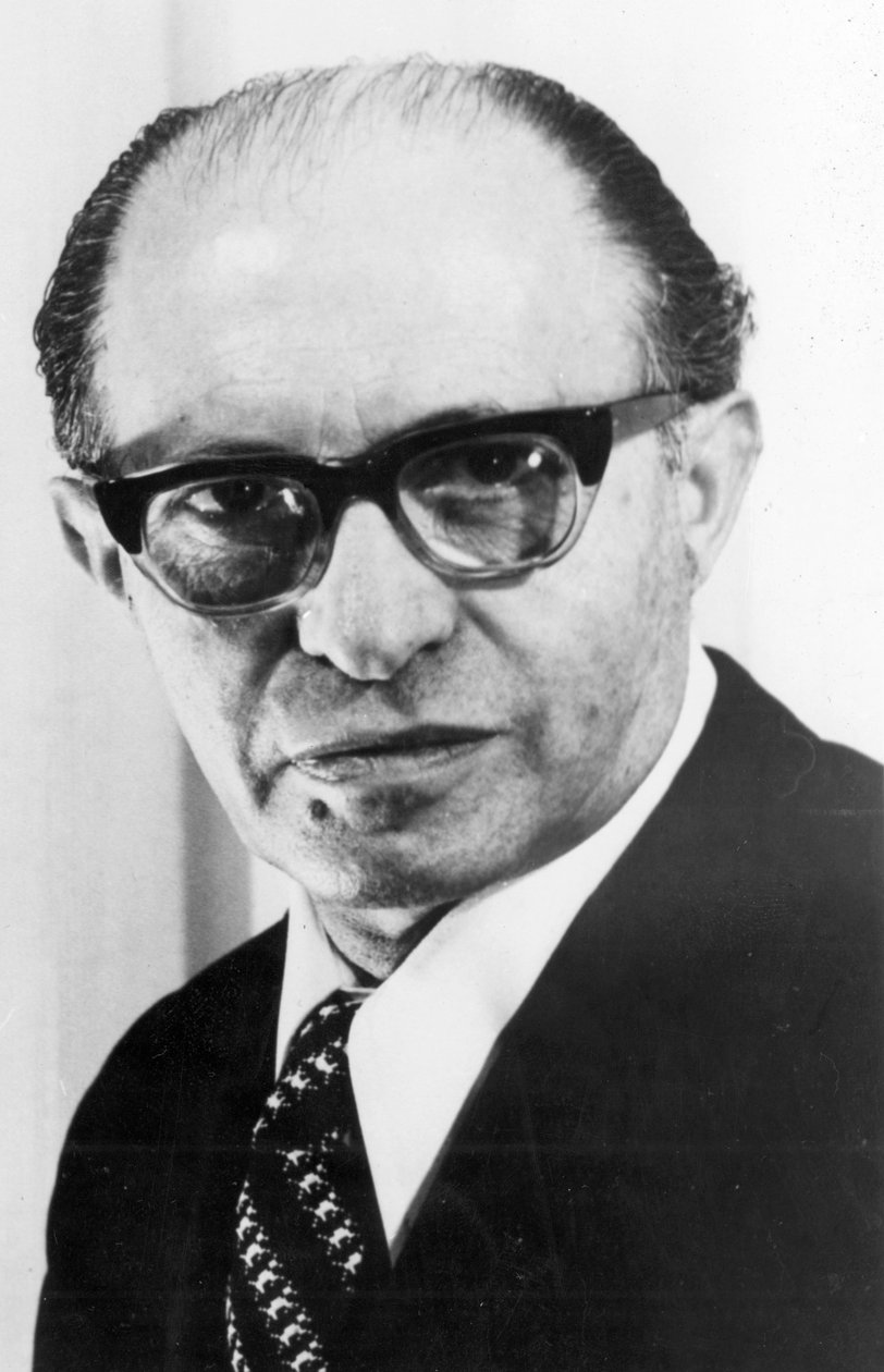 Menachem Begin 1913-1992, estadista israelense nascido na Polônia, 1978 de Unbekannt