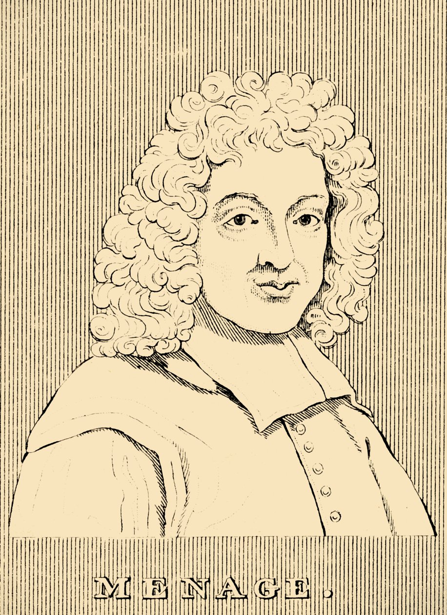 Menage, 1613-1692, 1830. de Unbekannt