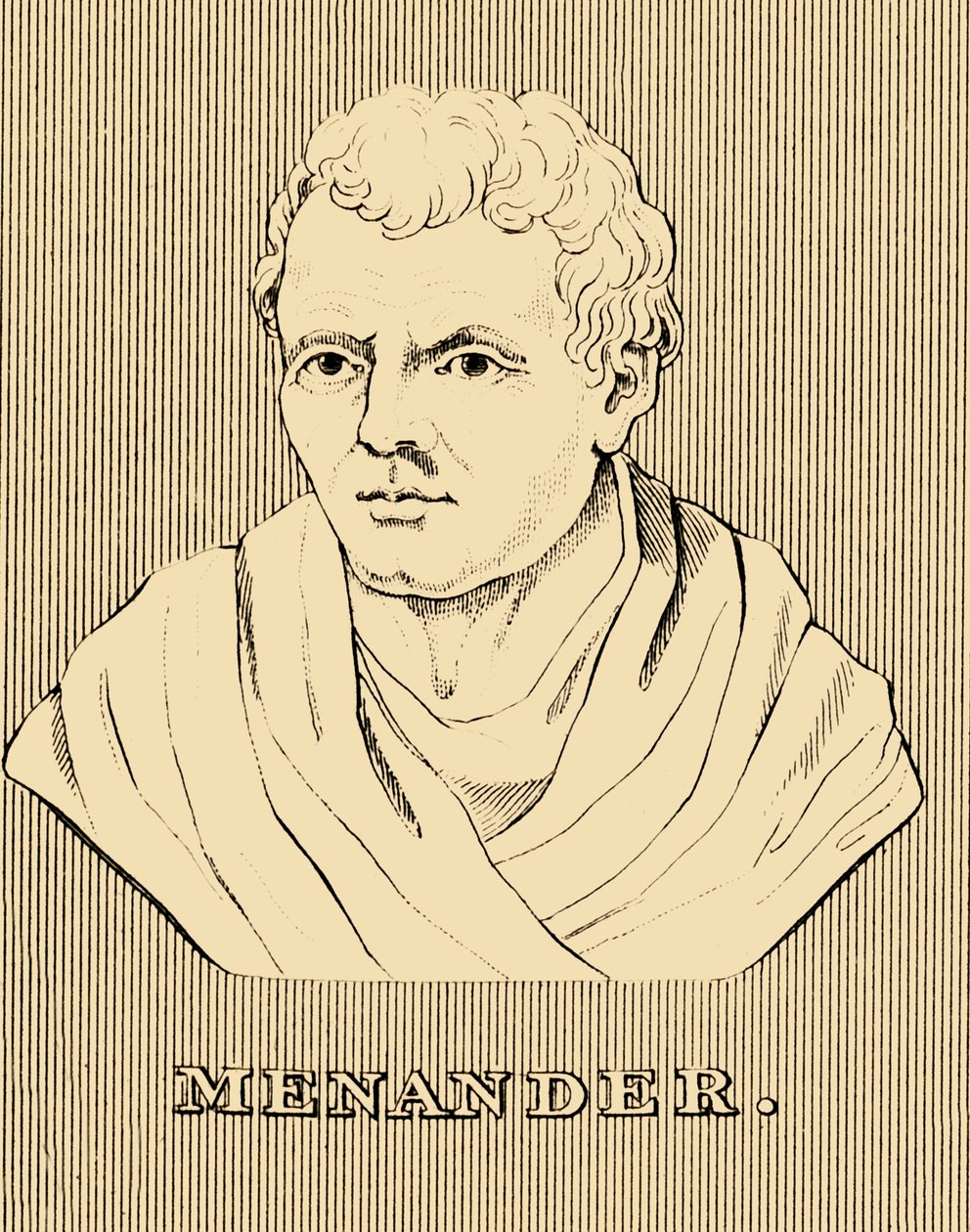 Menander, c342-290 aC, 1830. de Unbekannt