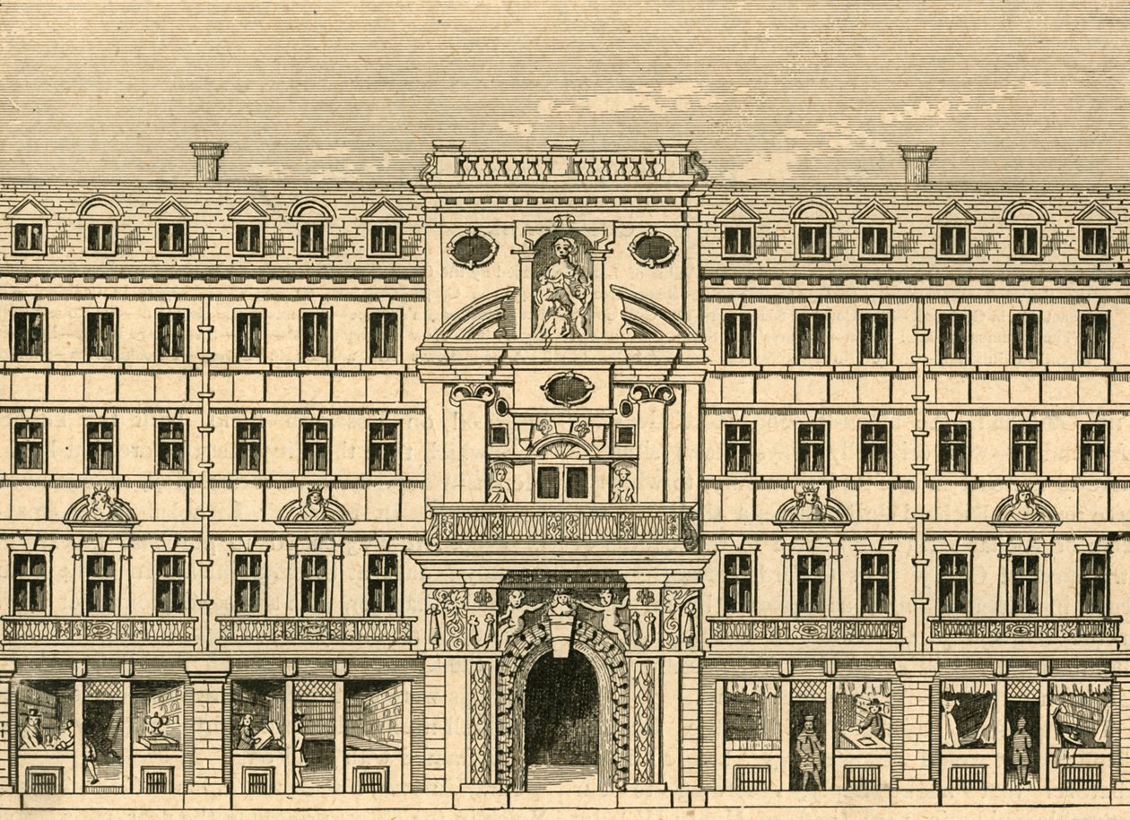 Capela de Mercers, reconstruída após o incêndio, 1897. de Unbekannt