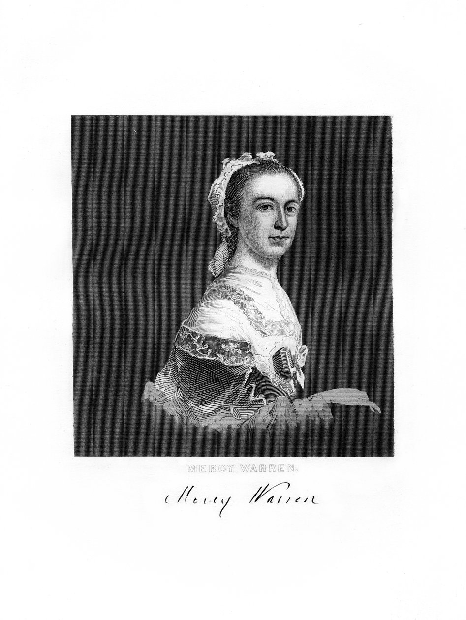 Mercy Warren, patriota e escritor americano, 1872 de Unbekannt
