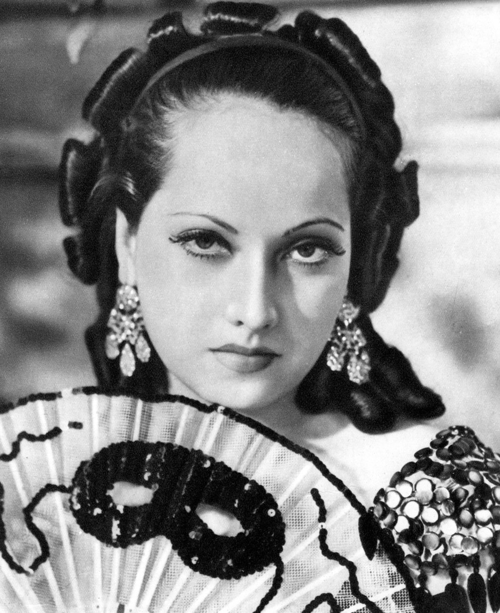 Merle Oberon, atriz de cinema britânica, 1934-1935 de Unbekannt