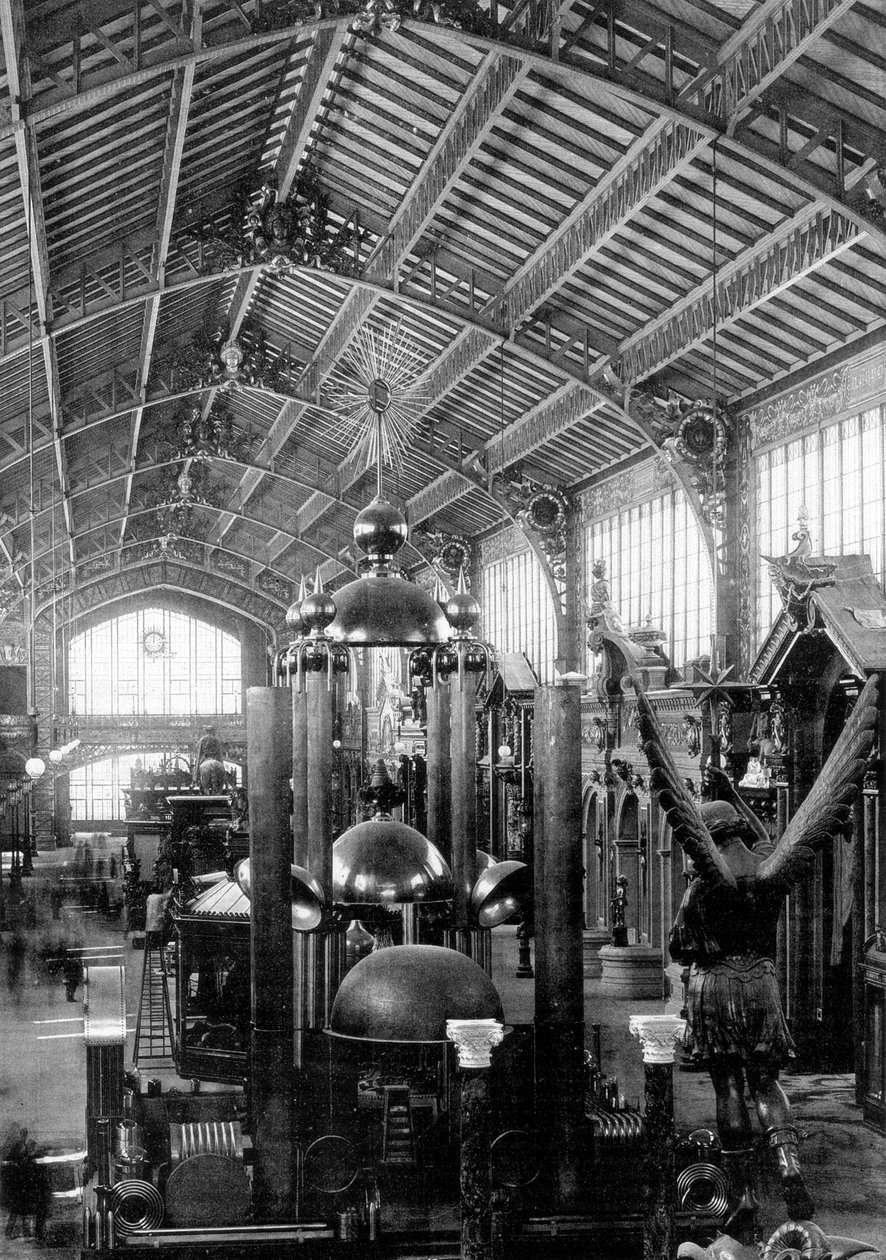 Seção de metalurgia, Exposição Universal, Paris, 1889 de Unbekannt