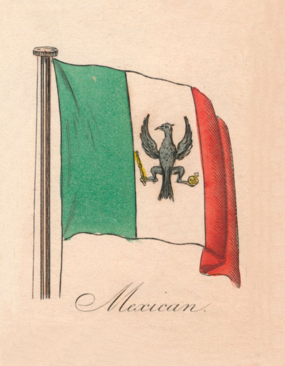 Mexicano, 1838 de Unbekannt