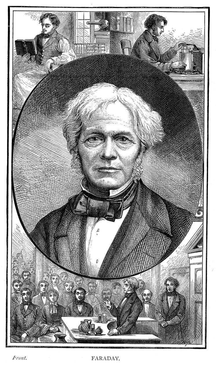 Michael Faraday, físico e químico britânico, 1881 de Unbekannt