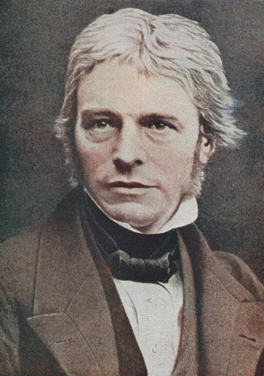 Michael Faraday, físico e químico britânico, meados do século XIX de Unbekannt