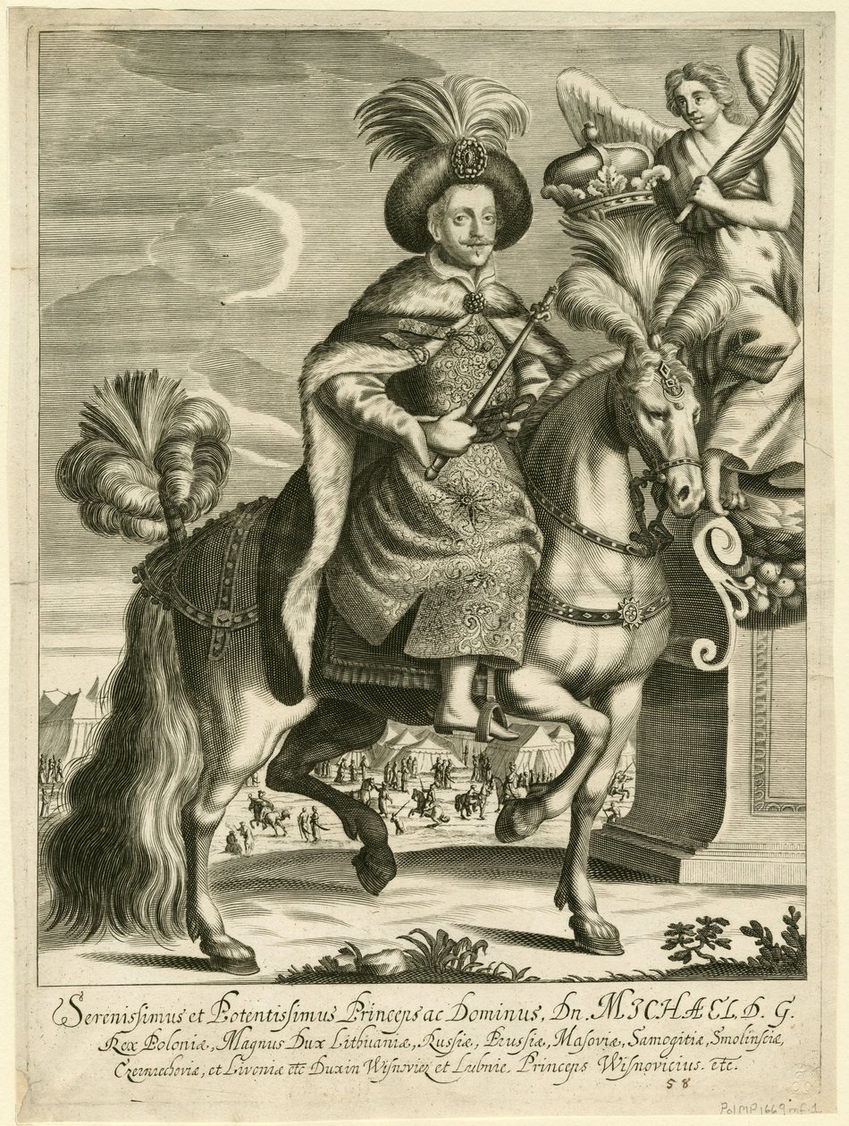 Michal Korybut Wisniowiecki 1640-1673, rei da Polônia e grão-duque da Lituânia, c. 1670 de Unbekannt