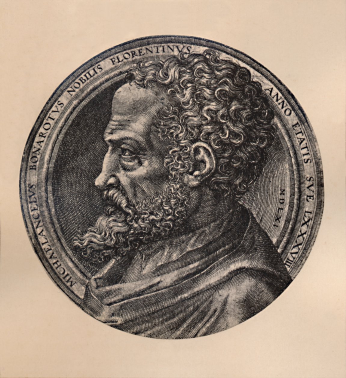 Michelangelo Buonarroti, artista e arquiteto italiano, século xv 1894 de Unbekannt