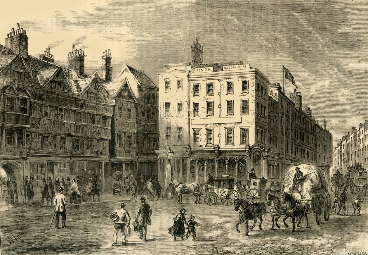 Middle Row, Holborn, c1872. de Unbekannt