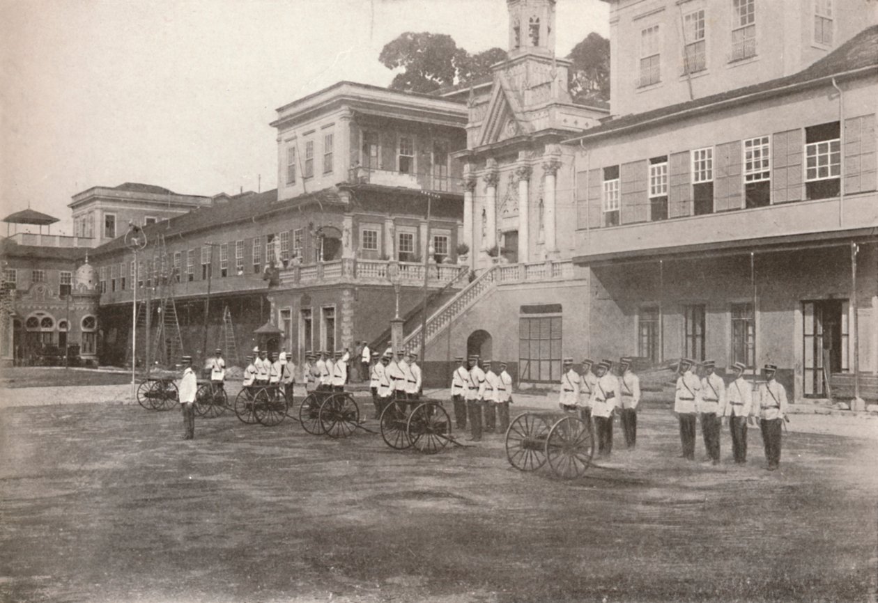 Polícia Militar: Seção de metralhadora, 1914 de Unbekannt