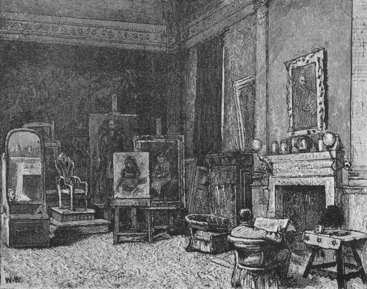 Millaiss Studio, 1890 de Unbekannt
