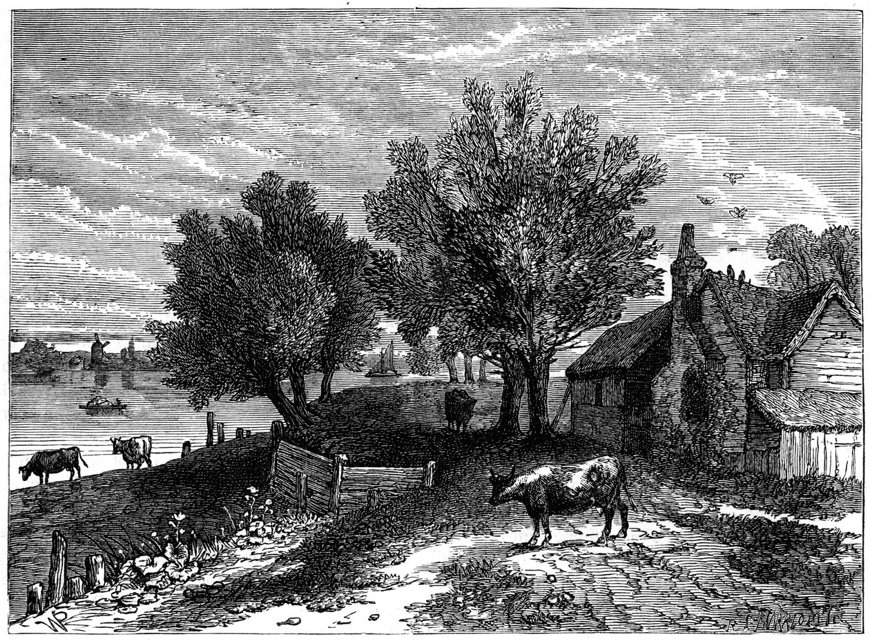 Millbank, Londres, c1800 1891 de Unbekannt