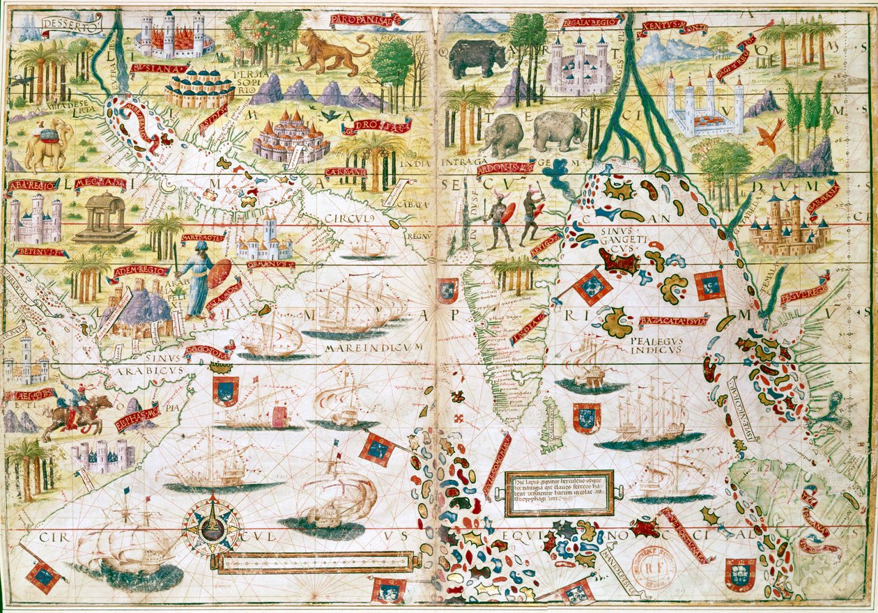 Atlas Miller, c1519 de Unbekannt