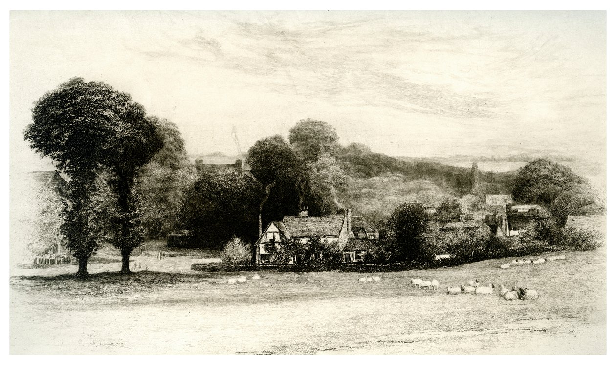 Casa de campo de Miltons, Chalfont St Giles, Buckinghamshire, 1895 de Unbekannt
