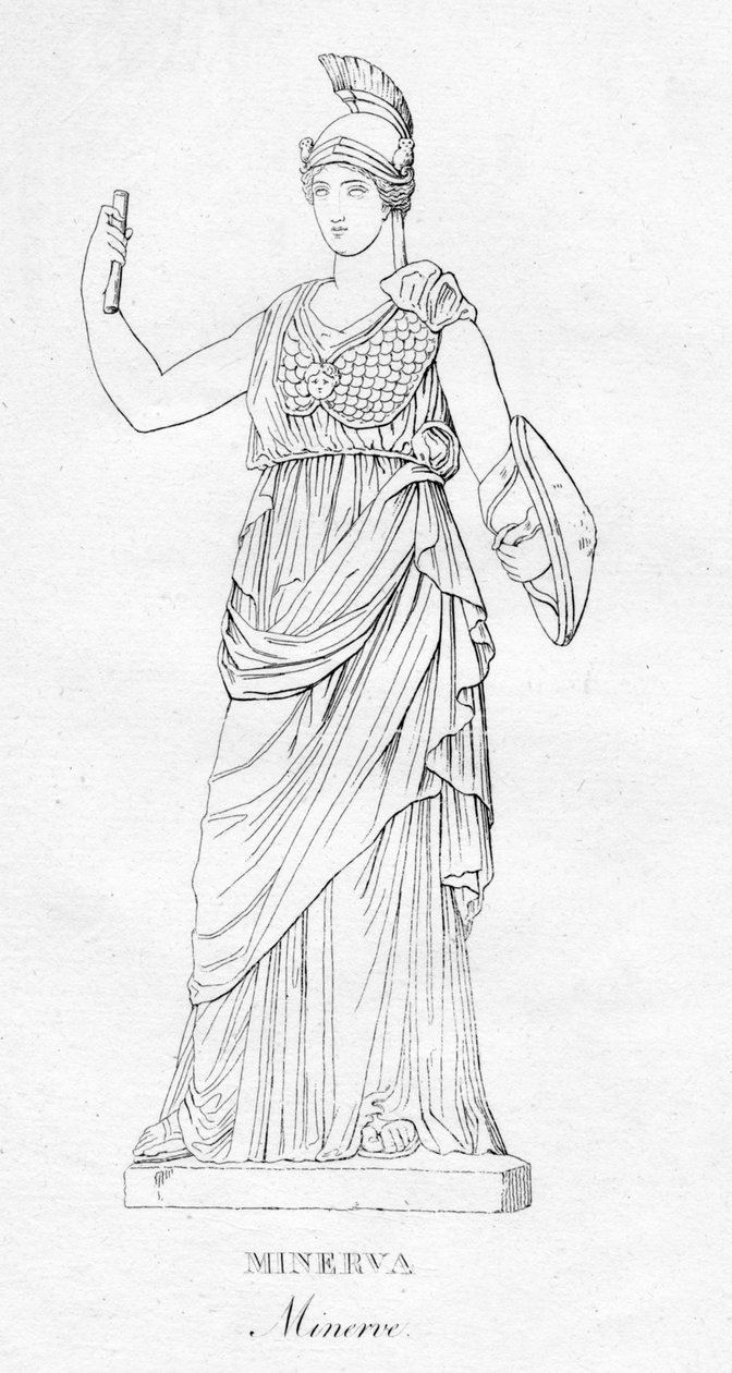 Minerva Minerve, c1850 de Unbekannt