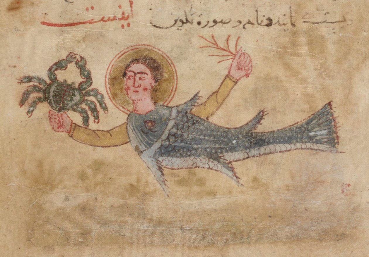 Miniatura da seleção de tesouros astrológicos de Rumi, ca 1273. de Unbekannt
