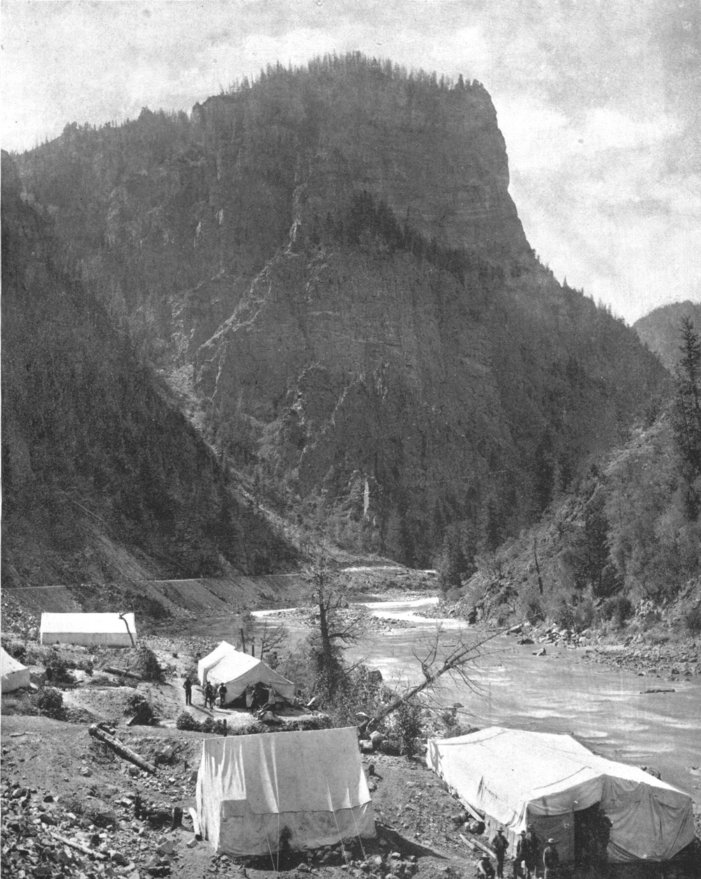 Campo de Mineração, Nevada, EUA, c1900. de Unbekannt