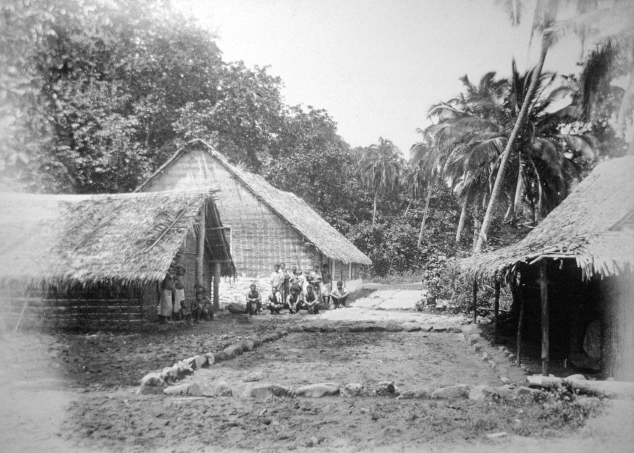 Missão, Ureparapara, Província de Torba, Vanuatu, 1885 de Unbekannt