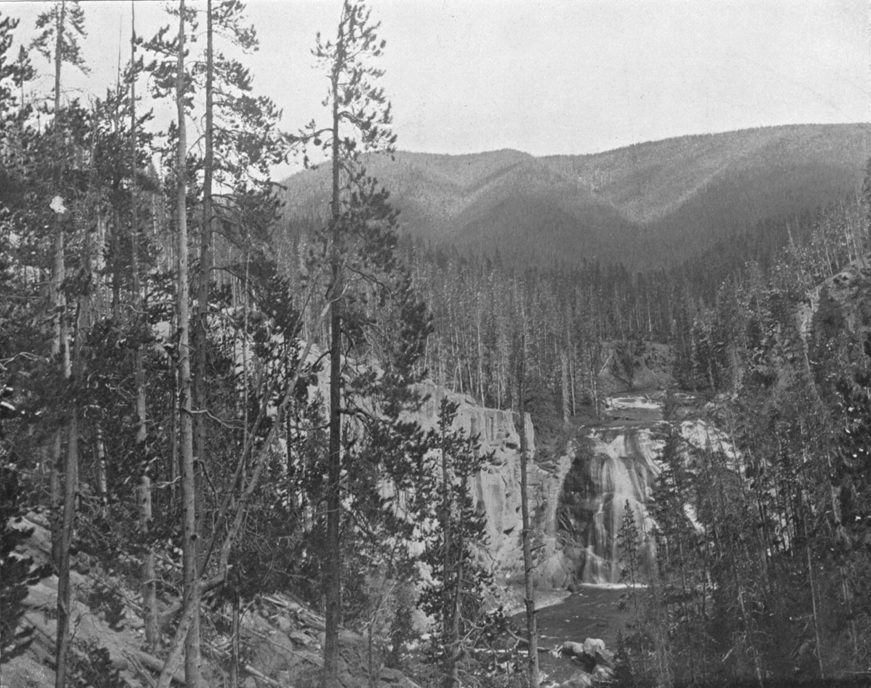 Rio Missouri, abaixo de Great Falls, Montana, EUA, c1900. de Unbekannt