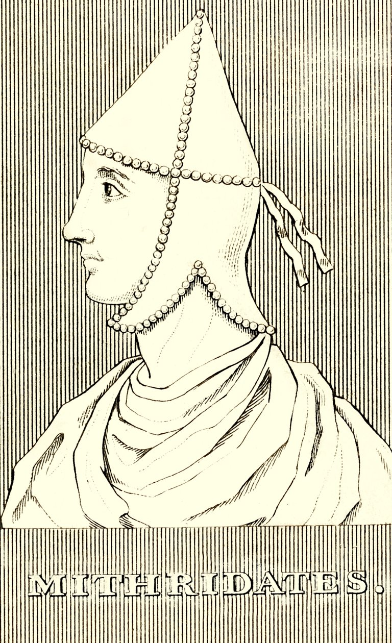 Mithridates 65-110AD de 1830. de Unbekannt