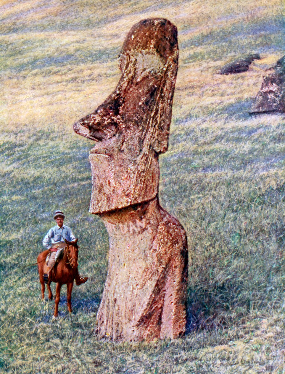 Estátuas Moai, Ilha de Páscoa, Chile, 1933-1934 de Unbekannt