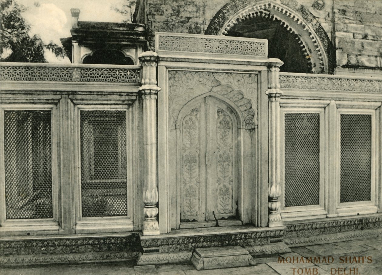 Túmulo de Mohammad Shahs, Delhi,. de Unbekannt
