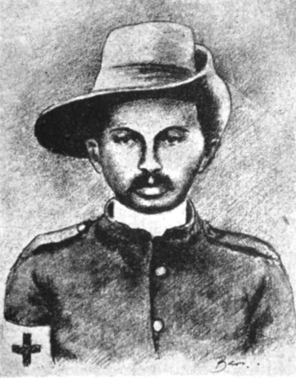 Mohandas Gandhi, líder nacionalista indiano, 1906 de Unbekannt