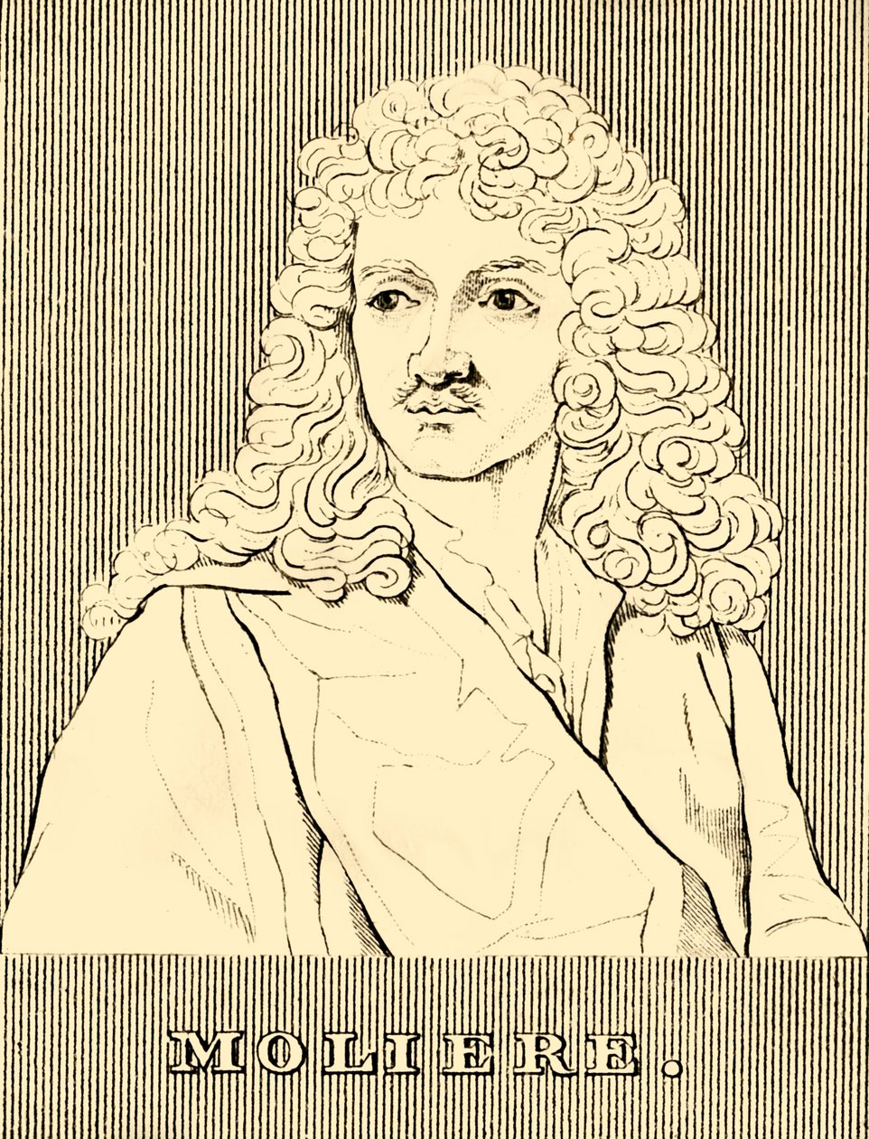 Molière, 1622-1673, 1830. de Unbekannt