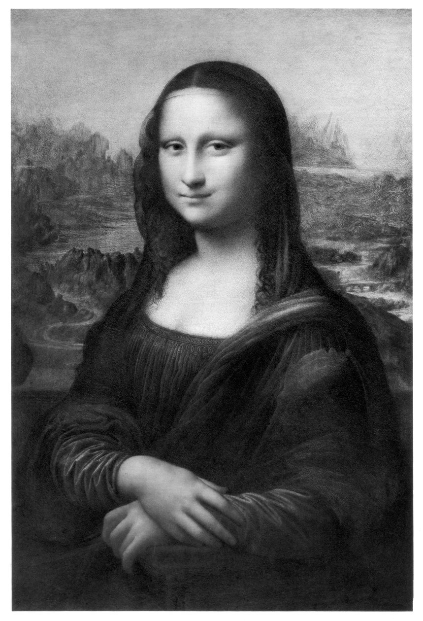 Mona Lisa, c1505, século XIX de Unbekannt