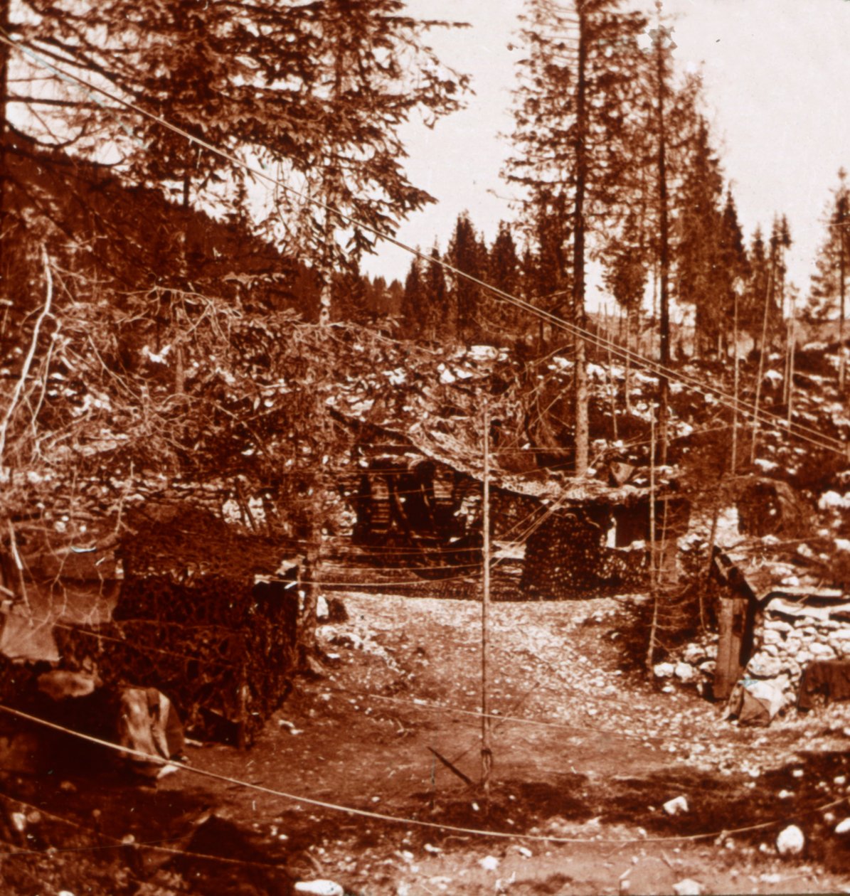Monte Tomba, Itália, c1914-c1918 de Unbekannt