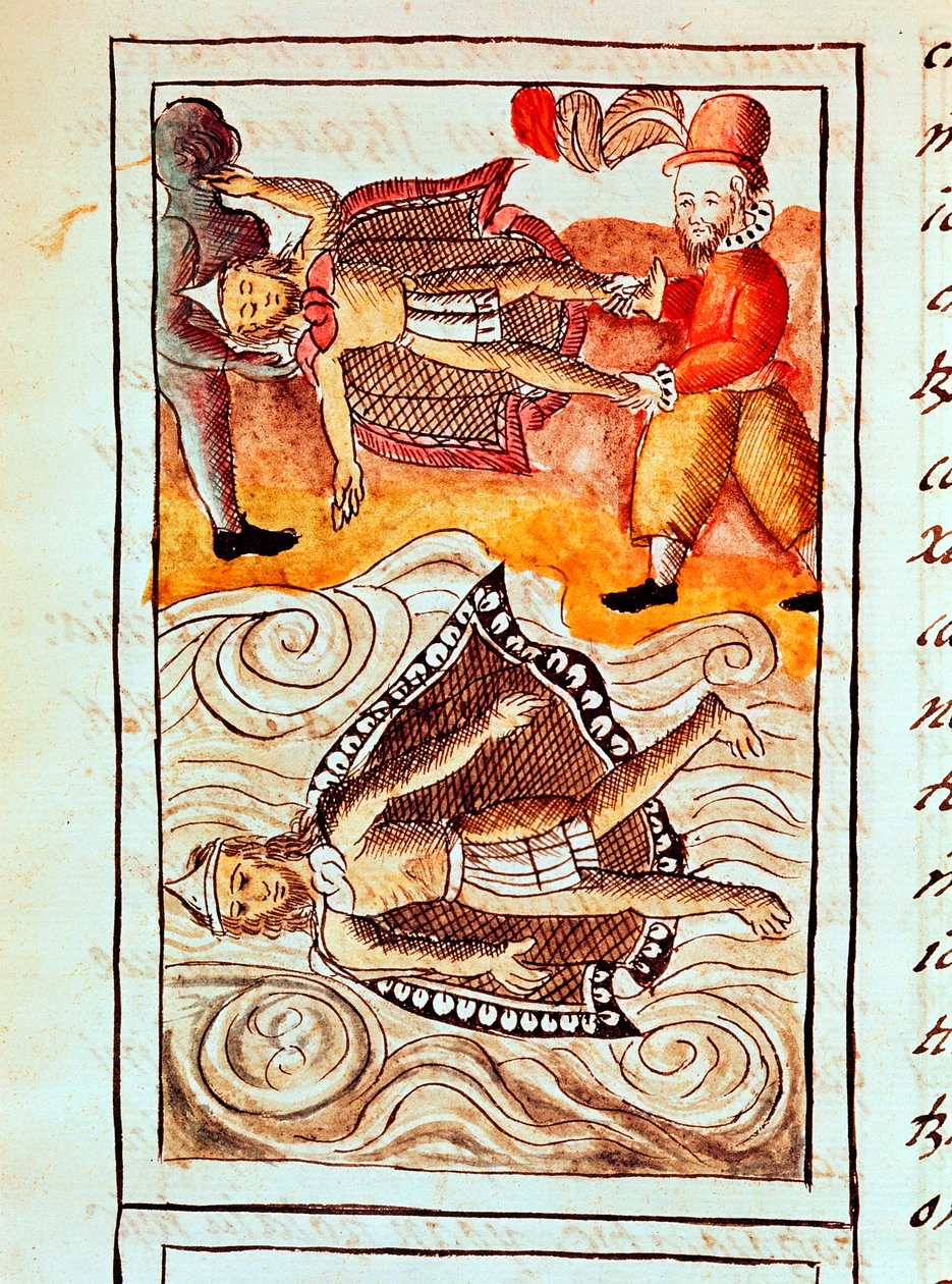 Montezuma II, último imperador asteca, 1520 de Unbekannt