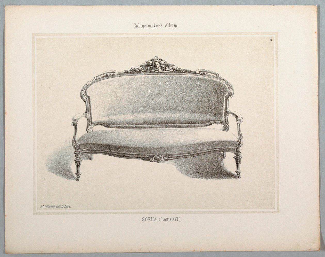 Álbum Mensal dos Cabinet Makers de Unbekannt
