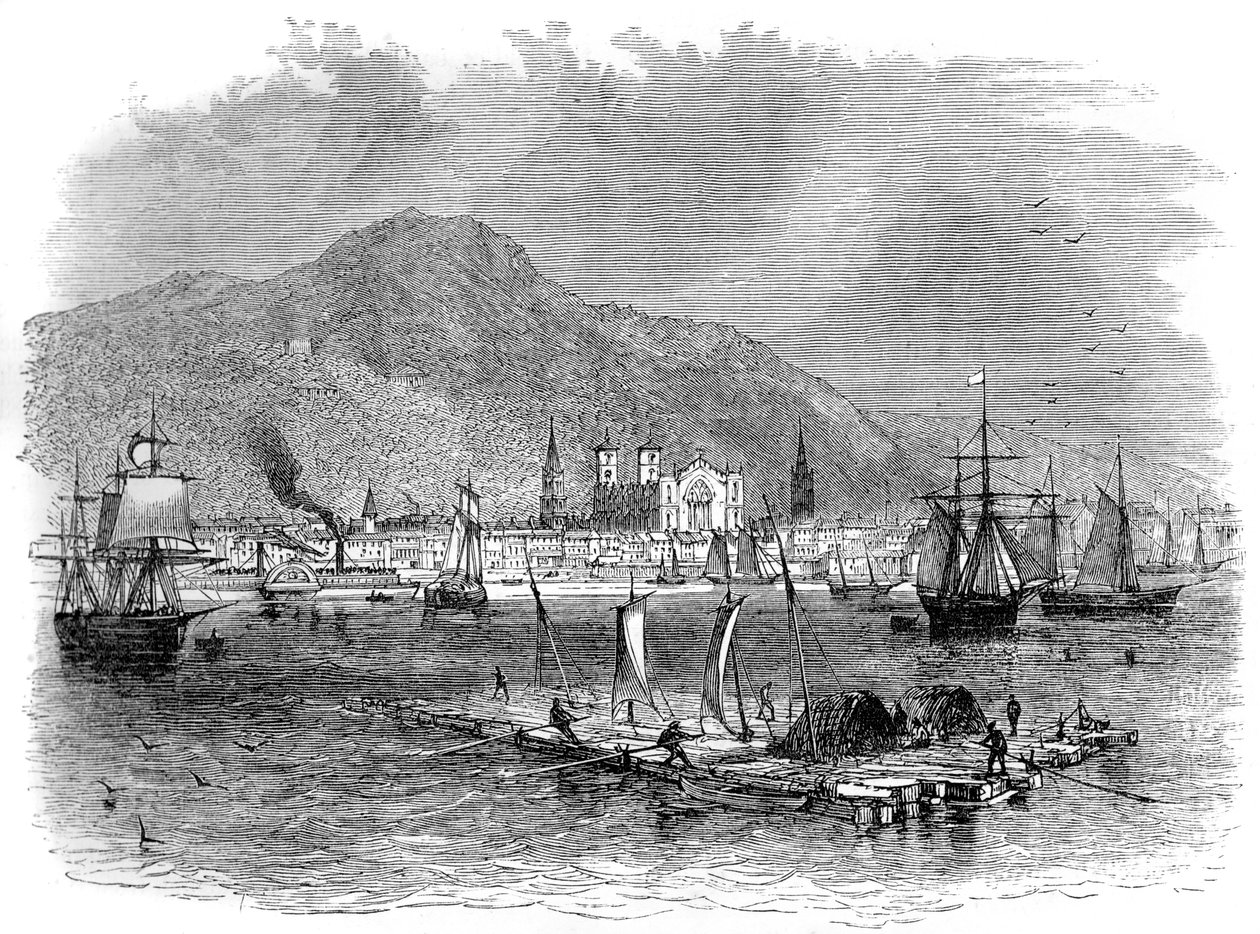 Montreal, Quebec, Canadá, século XVIII c1880 de Unbekannt