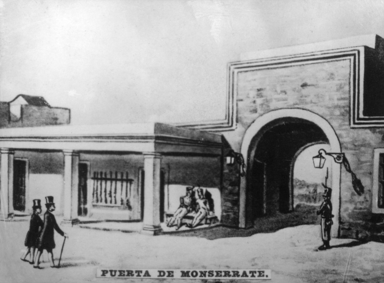 Porta de Montserrate, 1836, 1920 de Unbekannt