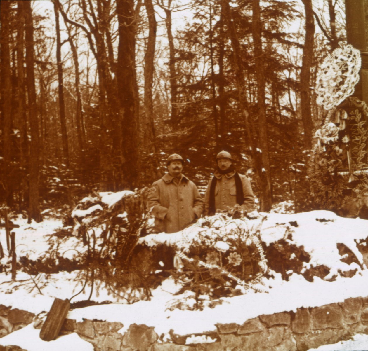 Monument des Chasseurs, Col de la Chipotte, leste da França, c1914-c1918 de Unbekannt