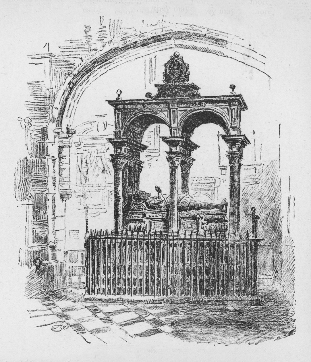 Monumento de Sir William Pickering, 1890 de Unbekannt
