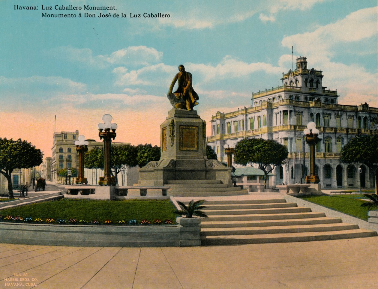 Monumento ao estudioso e filósofo José de la Luz Caballero, Havana, Cuba, c1920 de Unbekannt