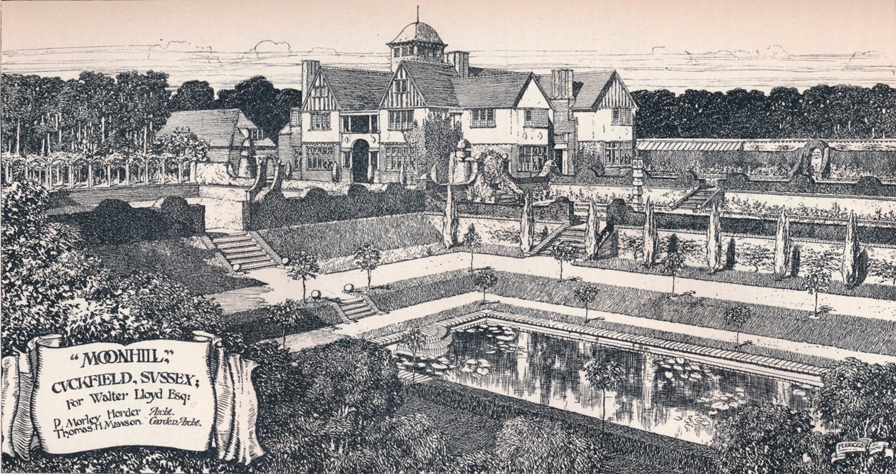 Moonhill, Cuckfield, Sussex, c1902 de Unbekannt