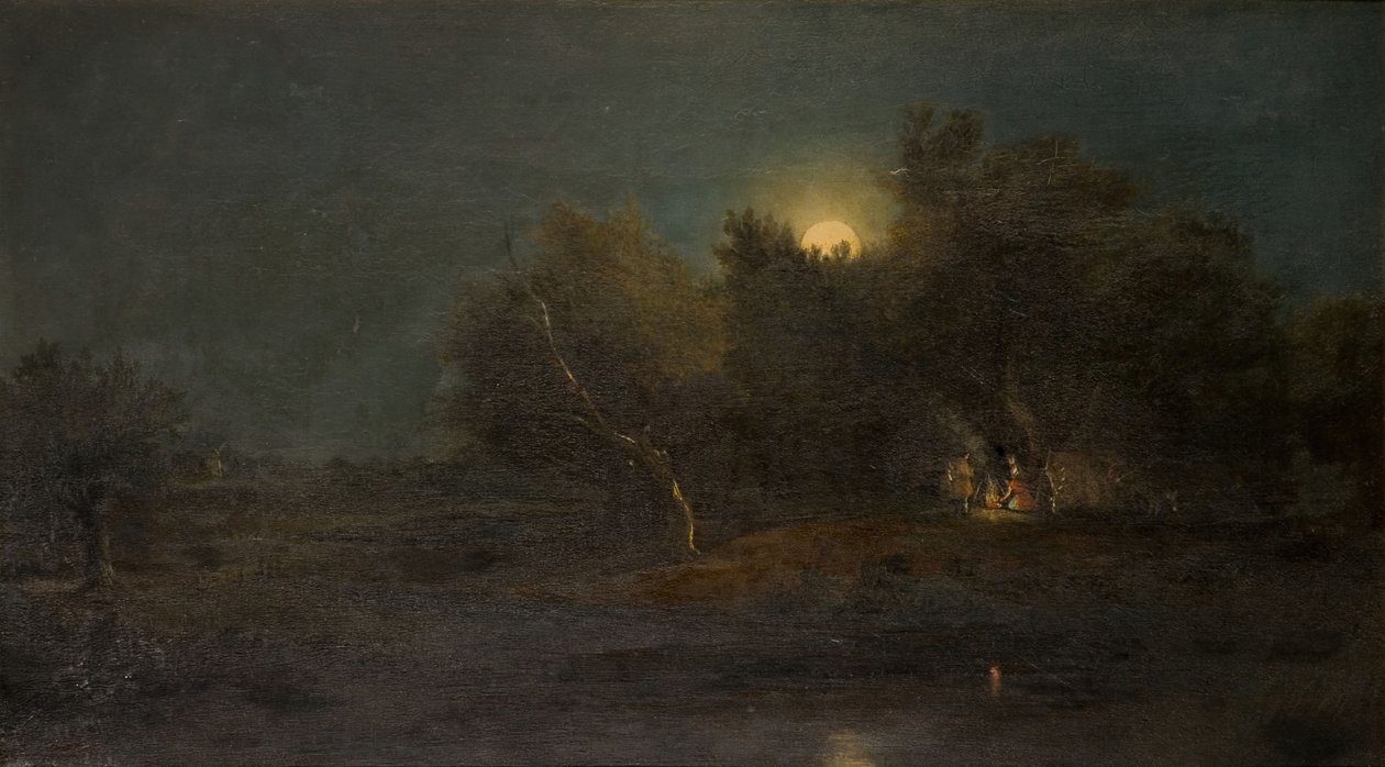 Cena do luar, 1800-1850. de Unbekannt