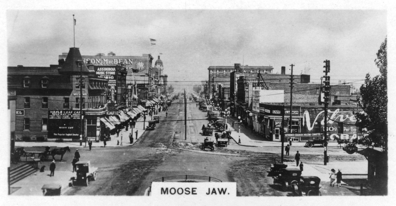 Moose Jaw, Saskatchewan, Canadá, c1920s de Unbekannt