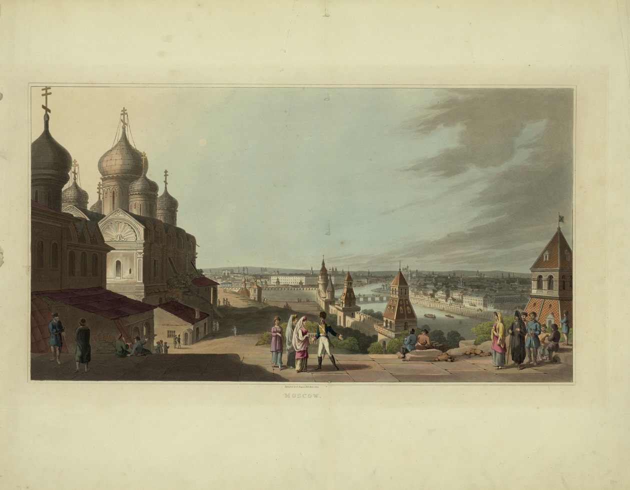 Moscou, 1814 de Unbekannt