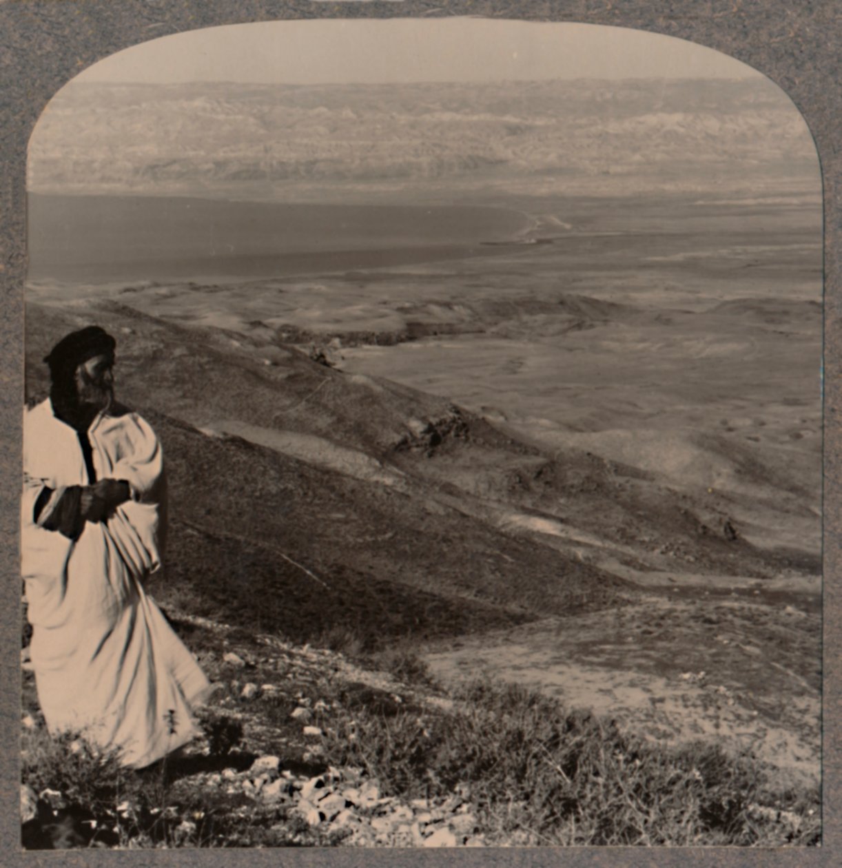 Perspectiva de Mosess sobre o vale de Shittim, c1900 de Unbekannt