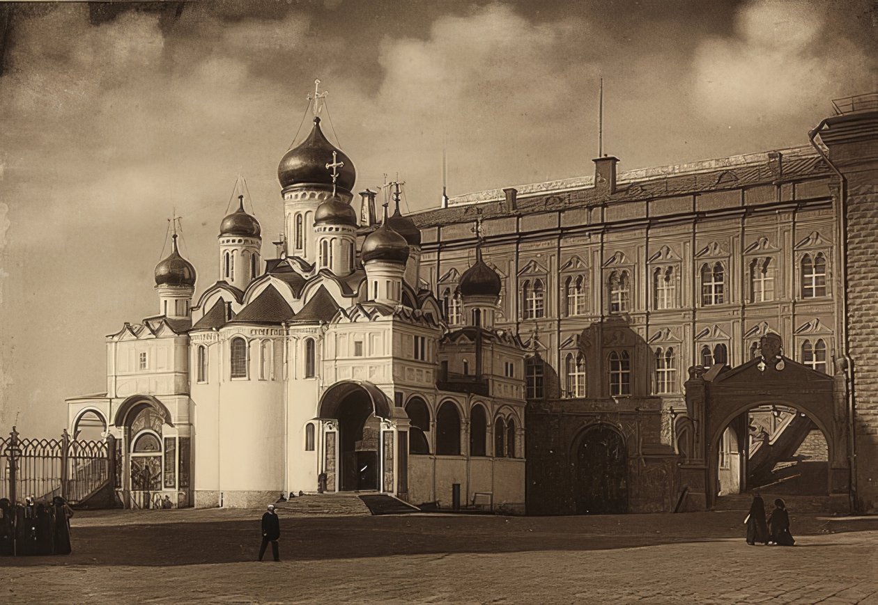 Moscow. Catedral da Anunciação. Por volta de 1900 de Unbekannt