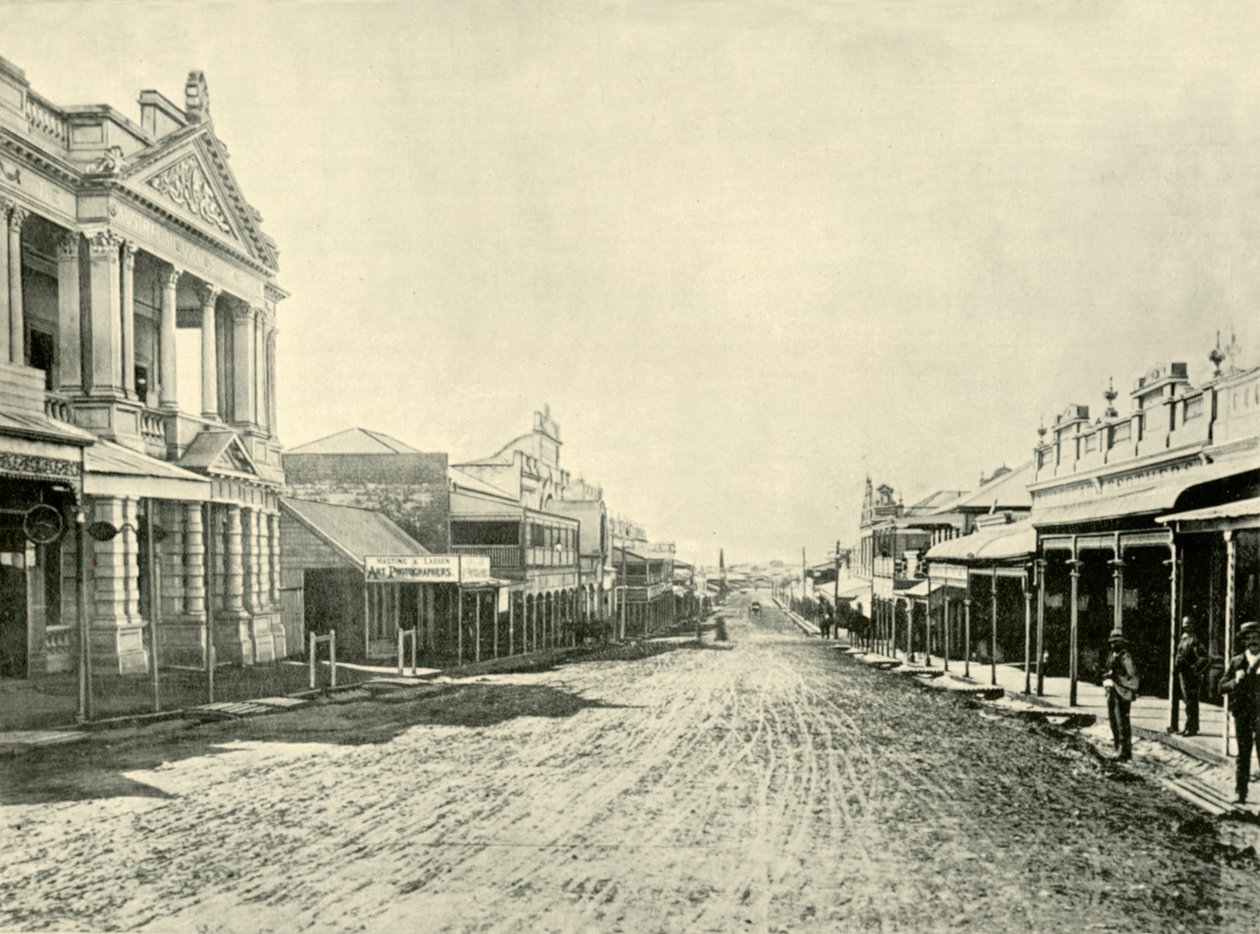 Mosman Street, Torres das Cartas, 1901. de Unbekannt