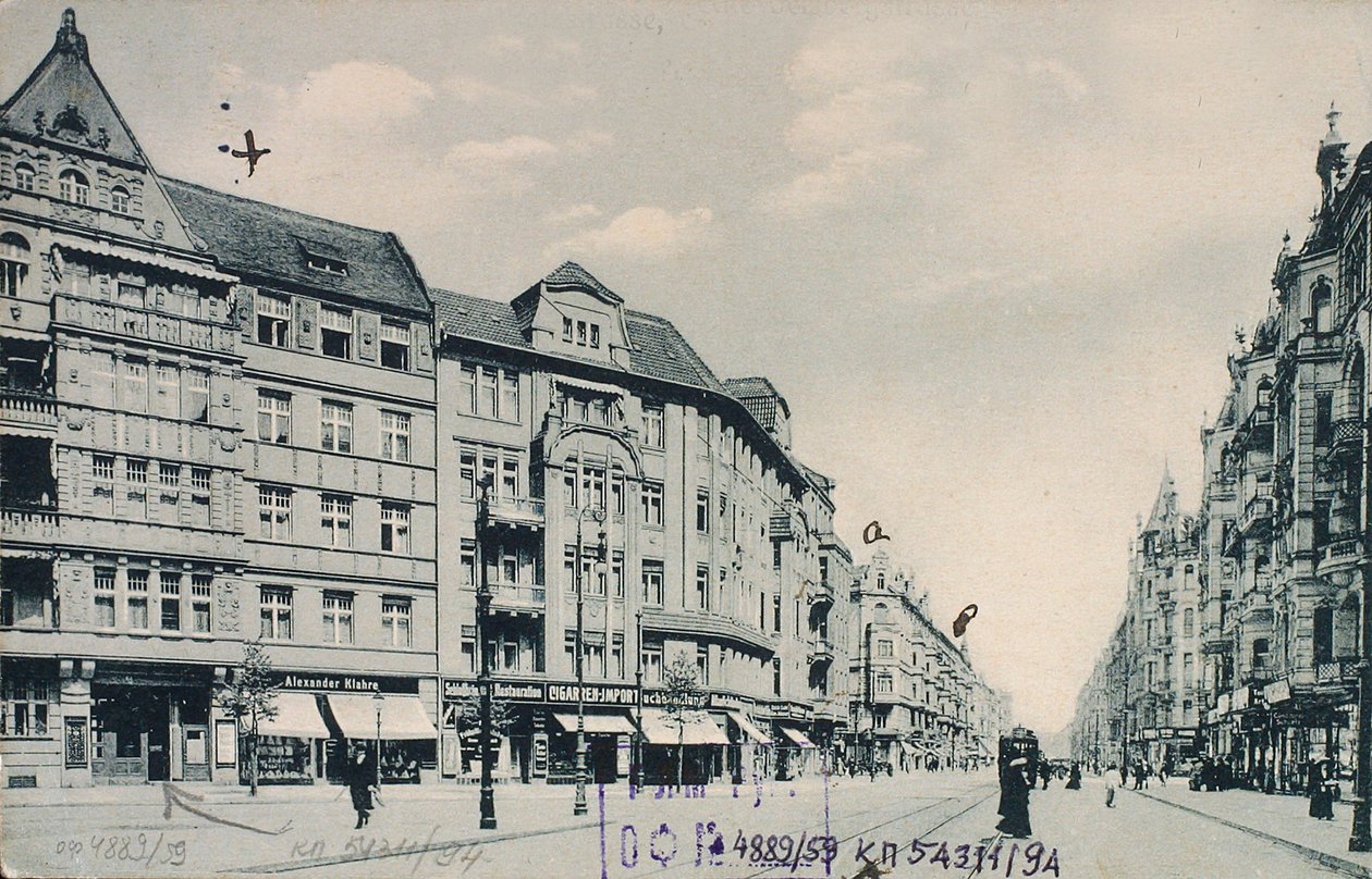 Motzstrasse, Berlim, Alemanha, década de 1910 de Unbekannt